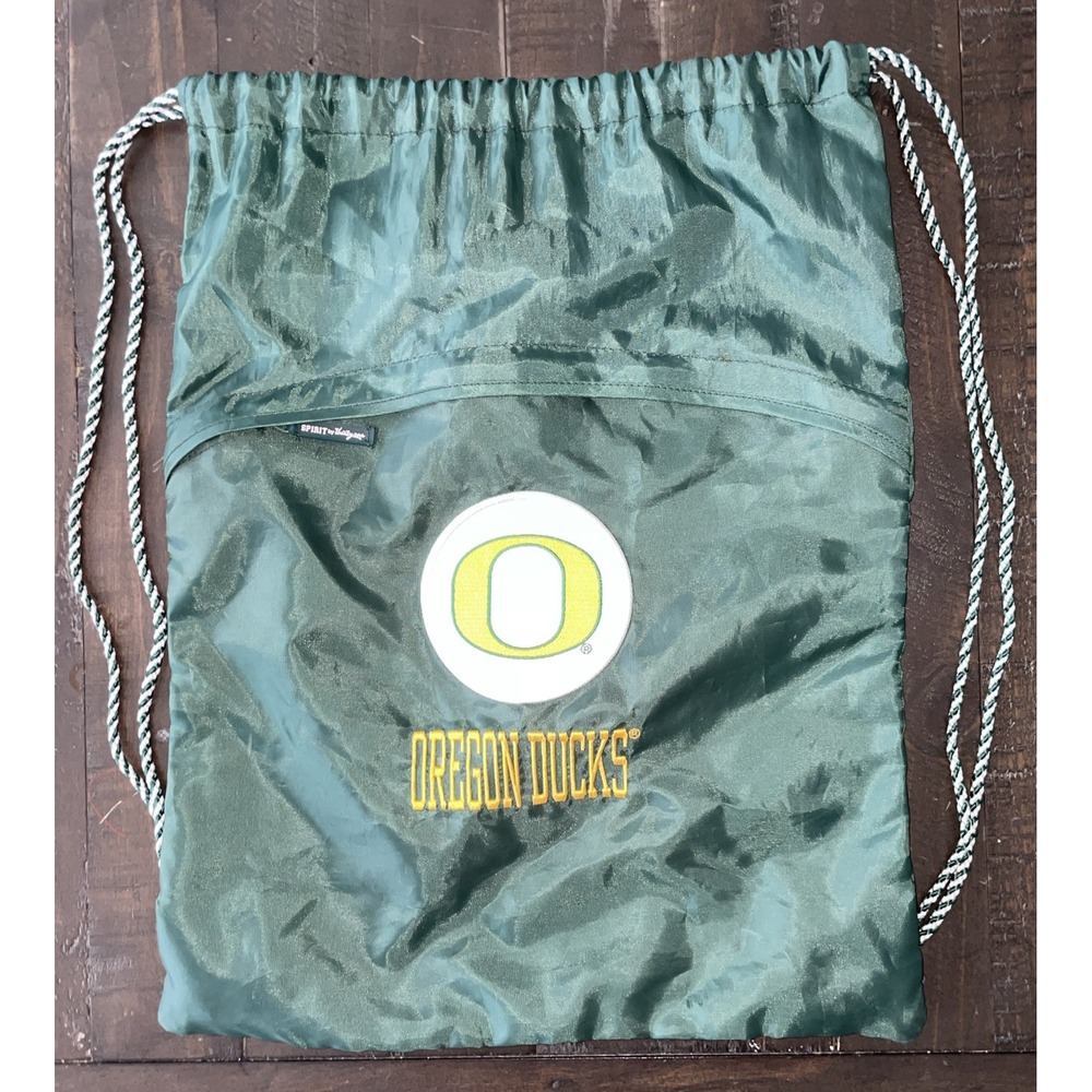 Oregon Ducks Spirit By Thirty One Drawstring Cinch Backpack‎